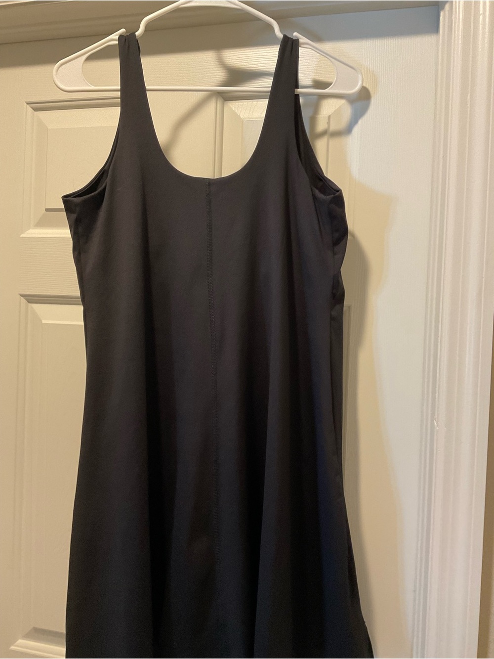 Old Navy Black Midi Tank Dress